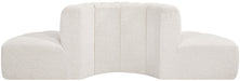 Arc - Boucle Fabric 4 Piece Modular Sofa - Simple Home Plus