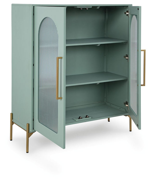 Adwen - Light Green - Accent Cabinet - Simple Home Plus