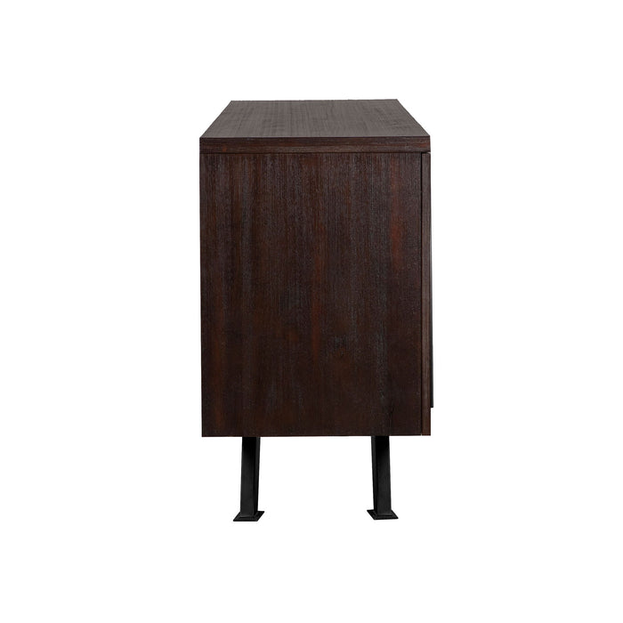 Pirate - Sideboard Cabinet - Brown - Simple Home Plus