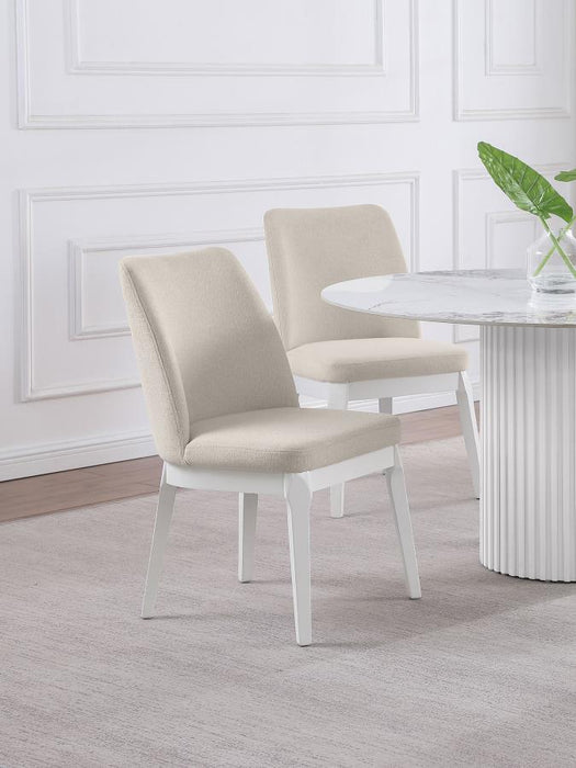 Carissa - Upholstered Dining Side Chair (Set of 2) - Simple Home Plus