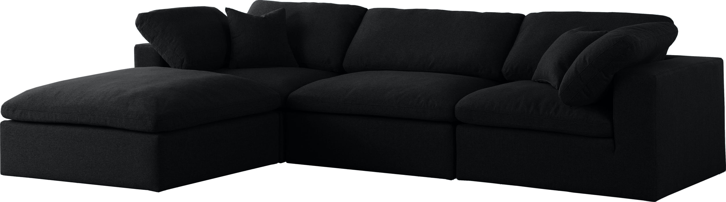 Serene - 4 Piece Modular Sectional - Simple Home Plus