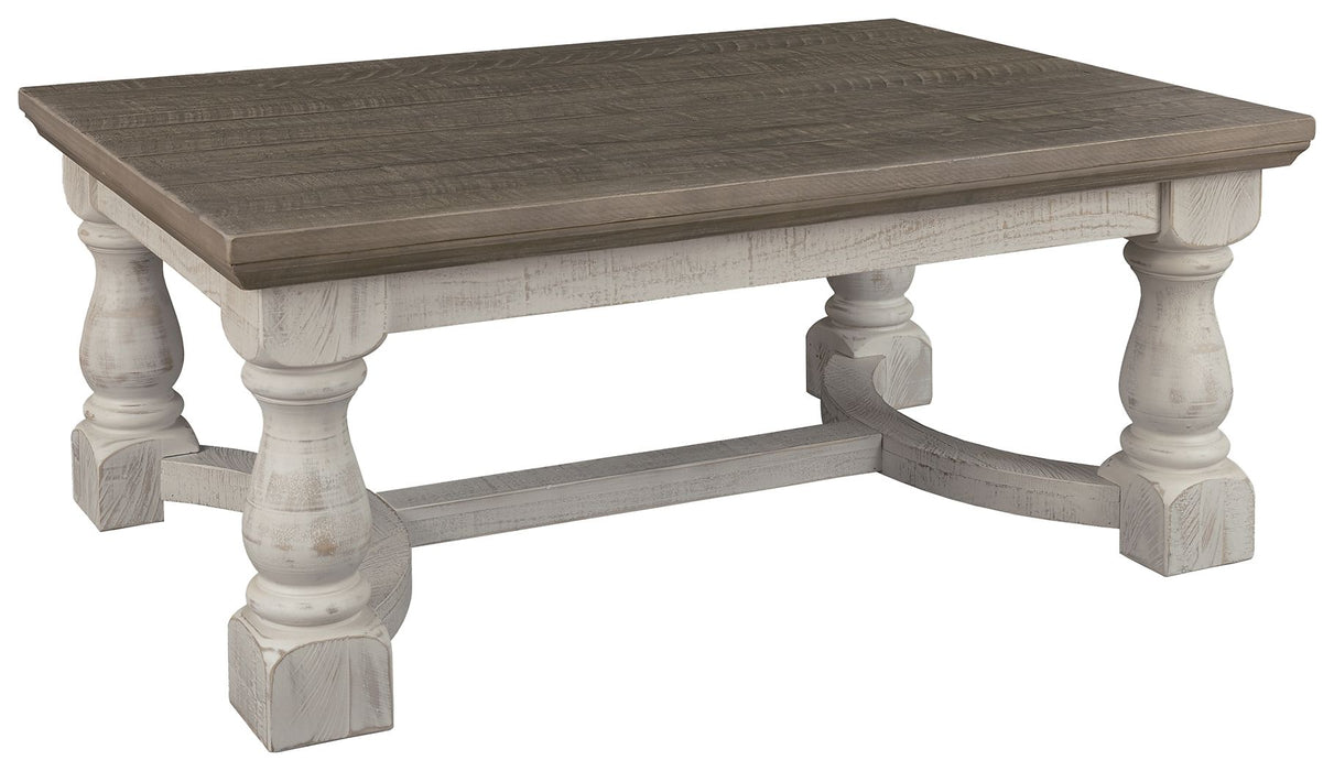 Havalance - Gray / White - Rectangular Cocktail Table - Simple Home Plus
