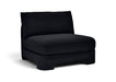 Hammond - Velvet Performance Fabric Upholstered Armless Chair - Simple Home Plus