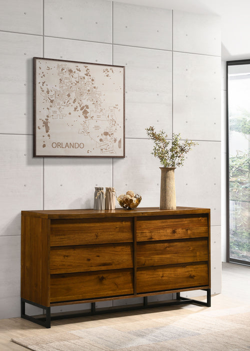 Reed - Dresser - Antique Coffee - Simple Home Plus