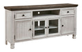Havalance - Brown / Beige - Extra Large TV Stand - 4 Doors - Simple Home Plus