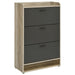 Denia - 3-Tier Engineered Wood Shoe Cabinet - Simple Home Plus