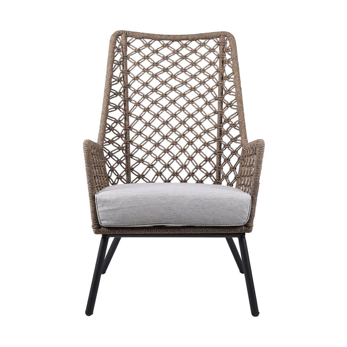 Marco - Indoor / Outdoor Steel Lounge Chair - Simple Home Plus