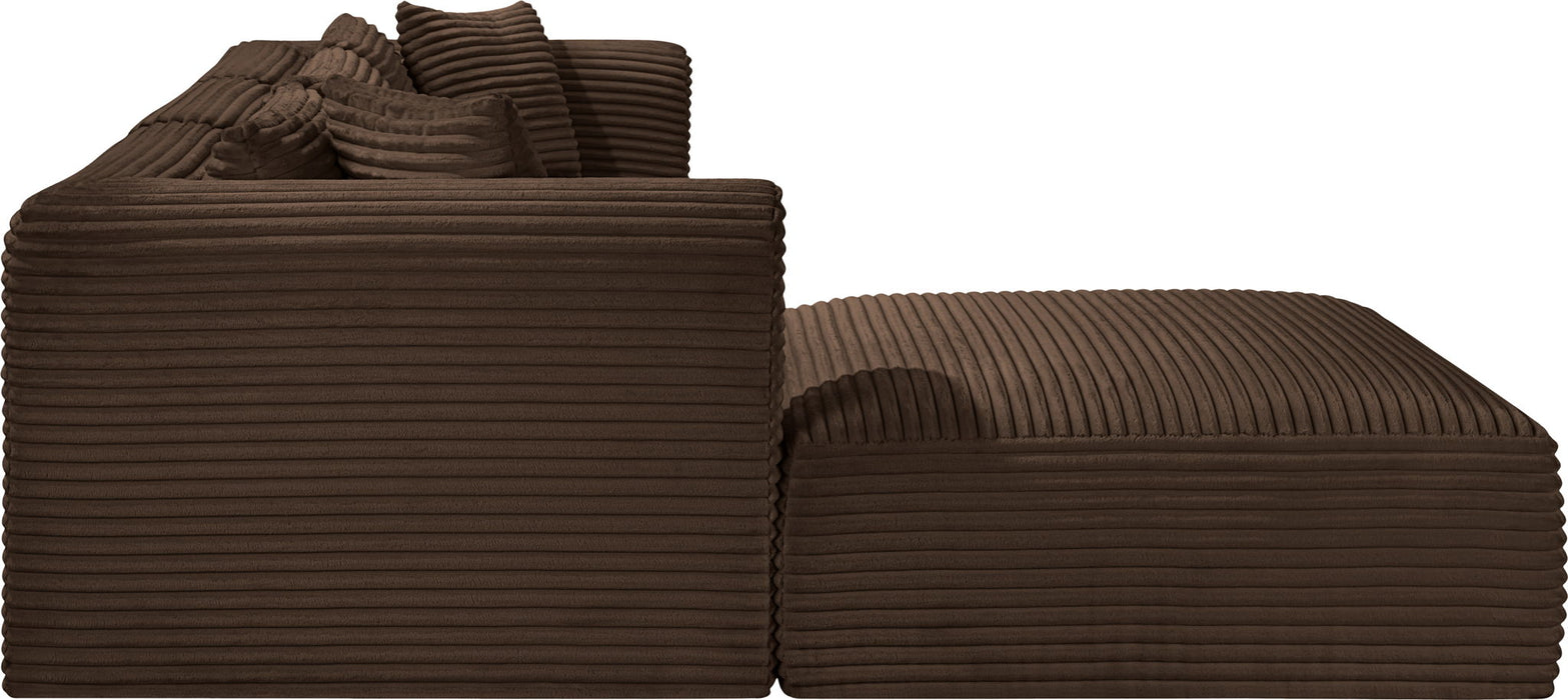 Shaggy - 4 Piece Modular Sectional - Simple Home Plus