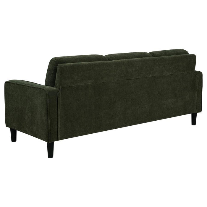 Ruth - Upholstered Track Arm Sofa Set - Simple Home Plus