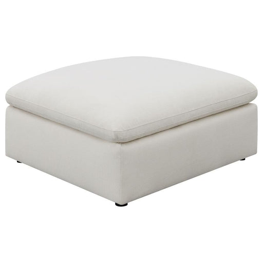 Hobson - Square Upholstered Ottoman - Simple Home Plus