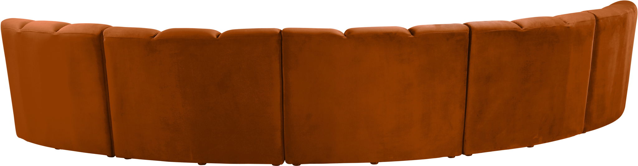 Infinity - 5 Piece Velvet Modular Sectional - Simple Home Plus