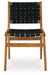Fortmaine - Brown / Black - Dining Room Side Chair (Set of 2) - Simple Home Plus