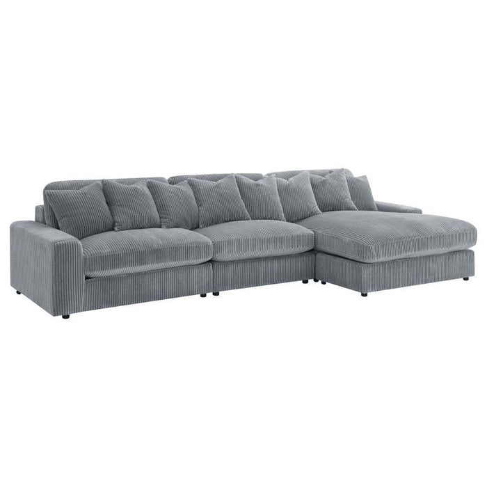 Blaine - Reversible Upholstered Chaise Sectional Sofa - Simple Home Plus