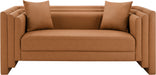 Everett - Vegan Leather Upholstered Loveseat - Simple Home Plus