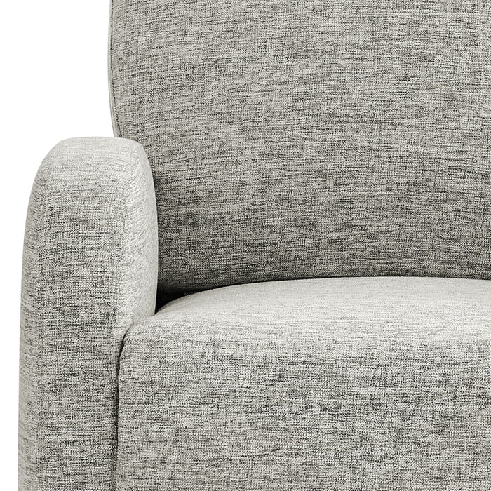 Raylin - Upholstered Push Back Recliner - Gray
