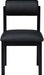 Roundhill - Faux Leather Dining Chair (Set of 2) - Black Frame - Simple Home Plus