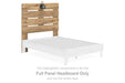 Larstin - Full Panel Headboard - Brown - Simple Home Plus