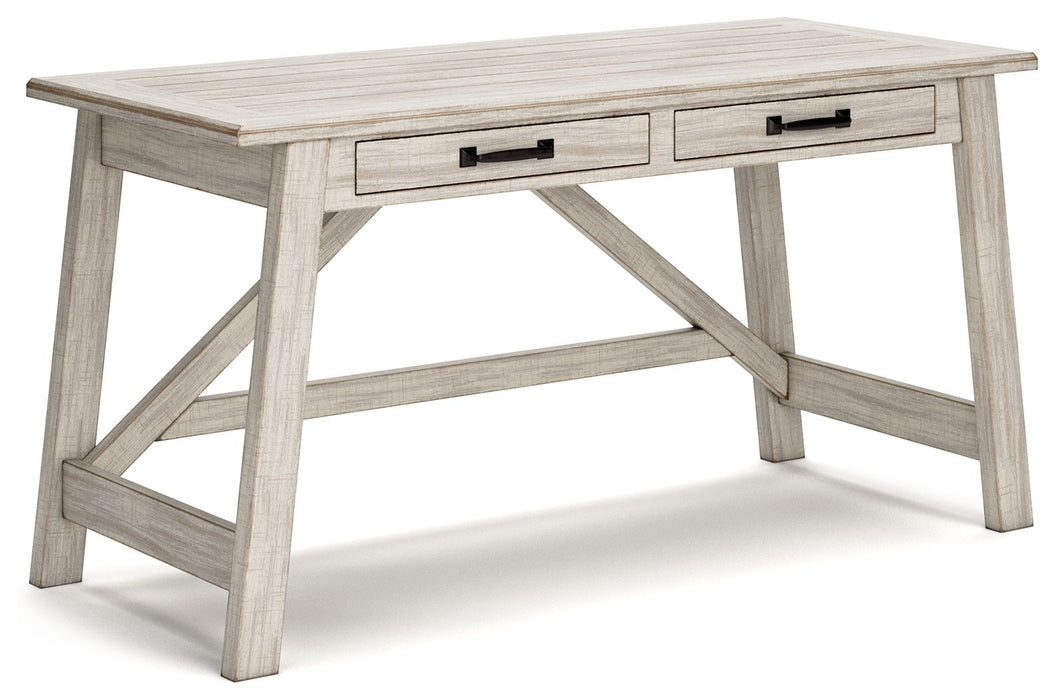 Home Office Large Leg Desk Whi