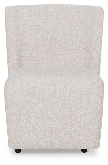 Bracken - Soft Gray - Dining Upholstered Side Chair (Set of 2) - Simple Home Plus