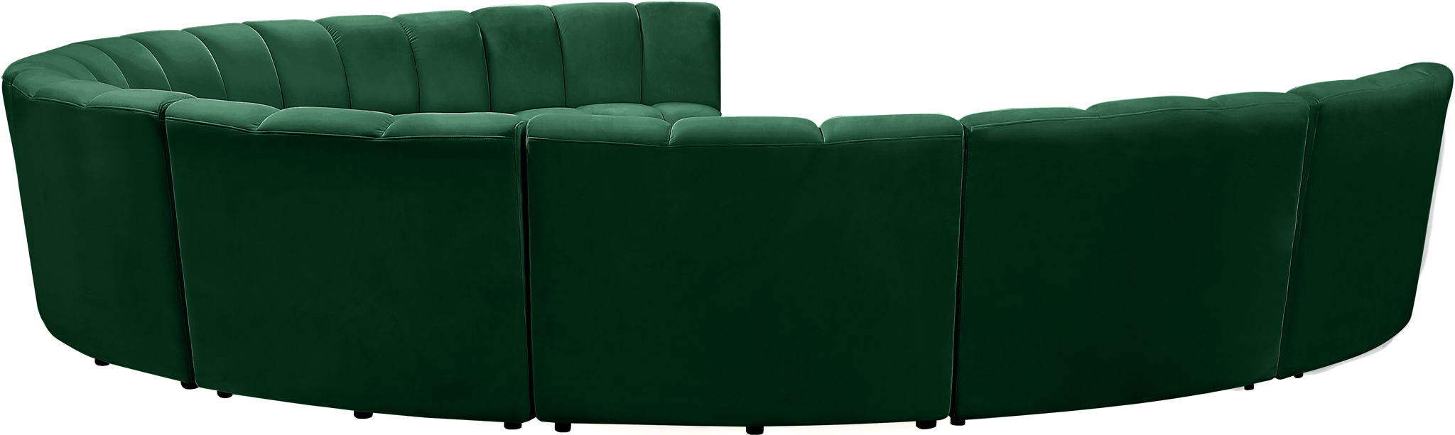 Infinity - 9 Piece Velvet Modular Sectional - Simple Home Plus