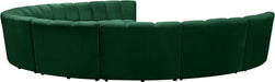Infinity - 9 Piece Velvet Modular Sectional - Simple Home Plus