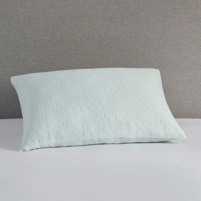 King Rayon From Shredded Memory Foam Pillow - Ivory - Simple Home Plus