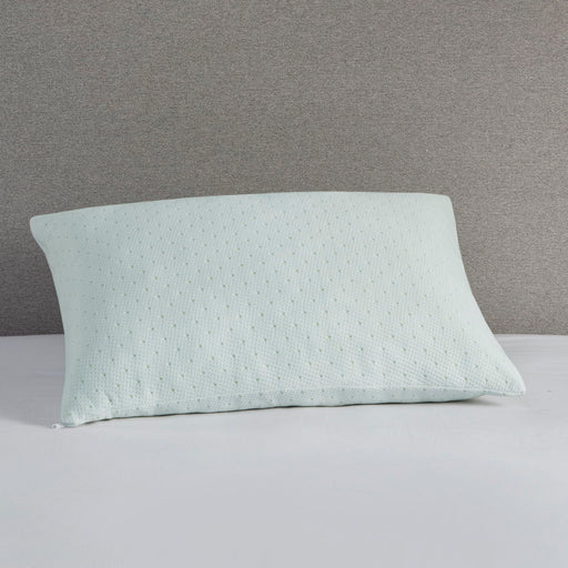 Queen Rayon From Shredded Memory Foam Pillow - Ivory - Simple Home Plus