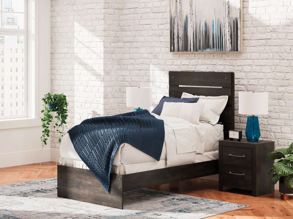 Hollivern - Panel Bed - Simple Home Plus