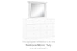 Rowlenstown - Bedroom Mirror - Antique White - Simple Home Plus