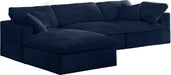 Cozy - 4 Piece Modular Sectional With Chaise - Simple Home Plus