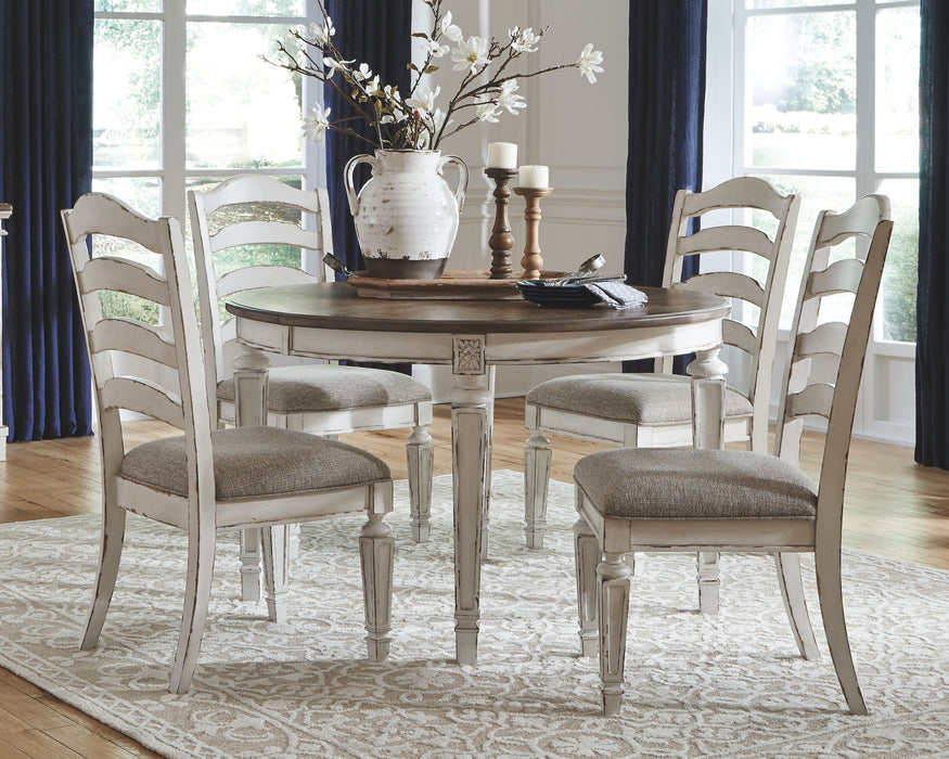 Realyn - Oval Dining Table Set - Simple Home Plus