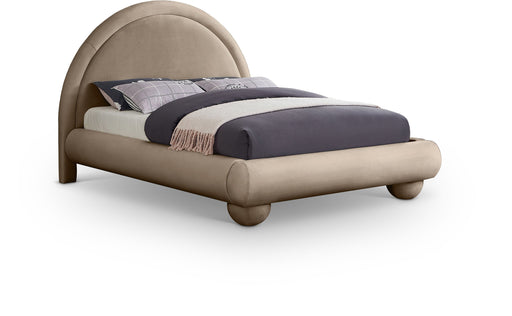 Madrid - Velvet Upholstered Bed - Simple Home Plus