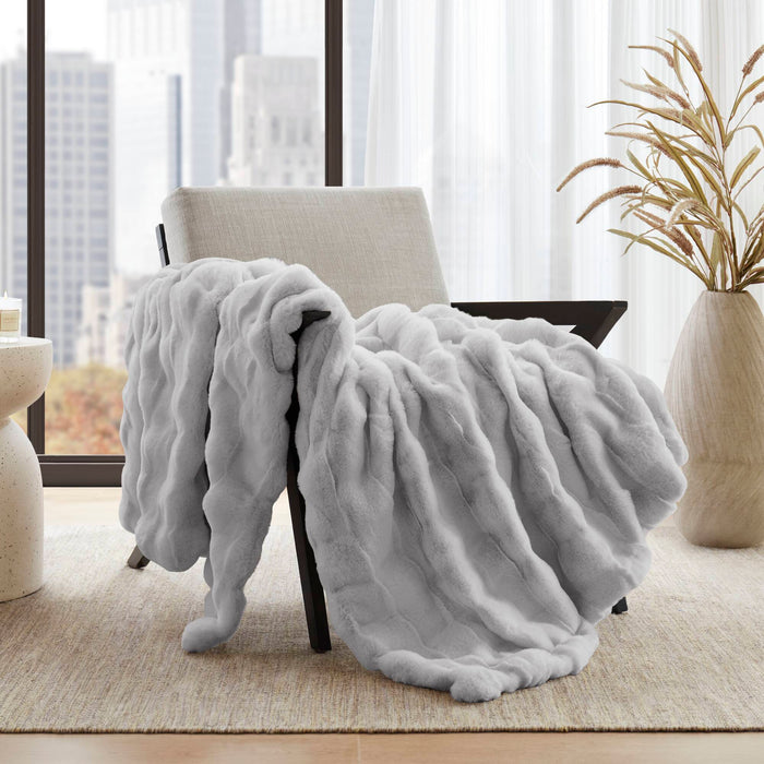 Vivienne - Throw - Light Gray - Simple Home Plus