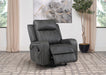 Raelynn - Upholstered Track Arm Recliner - Simple Home Plus