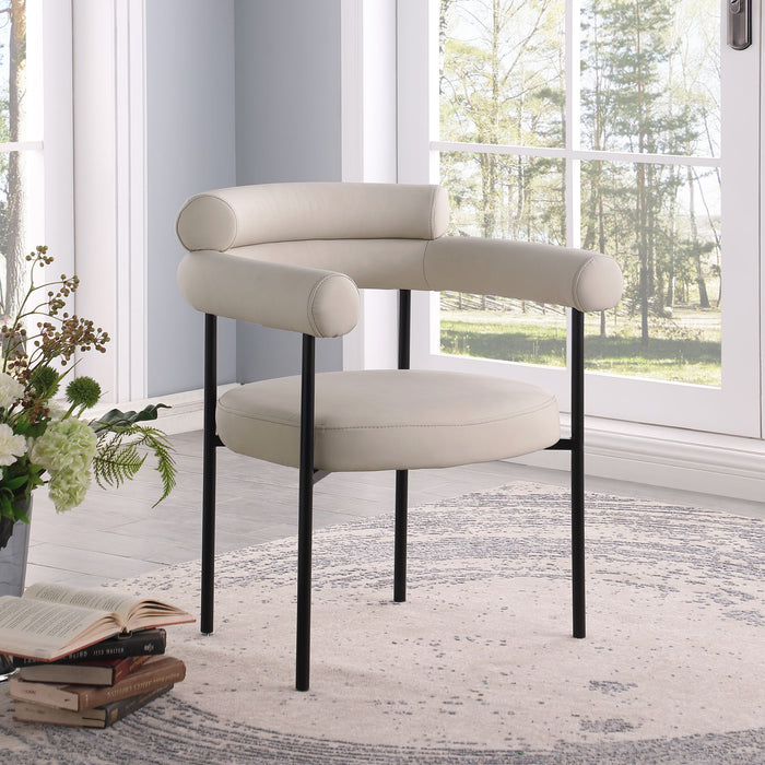 Blake - Faux Leather Dining Chair (Set of 2) - Simple Home Plus