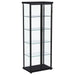 Aero - 5-Shelf Display Curio Cabinet With Led Lighting - Simple Home Plus