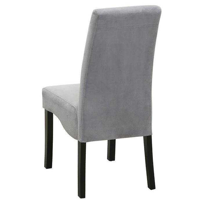 Stanton - Upholstered Dining Side Chairs (Set of 2) - Gray - Simple Home Plus