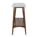Parker - Console - Off-White / Pecan - Simple Home Plus