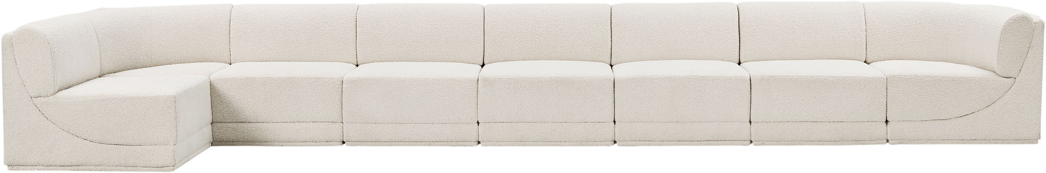 Ollie - 8 Piece Modular Sectional - Simple Home Plus