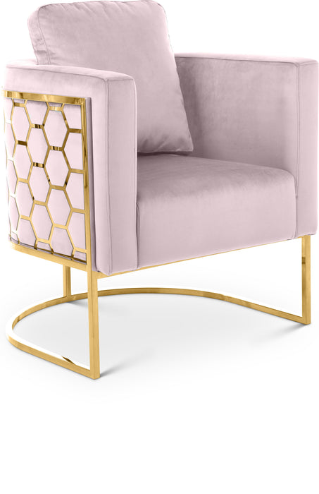 Casa - Chair with Gold Legs - Simple Home Plus