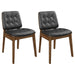 Redbridge - Upholstered Dining Side Chair (Set of 2) - Walnut - Simple Home Plus