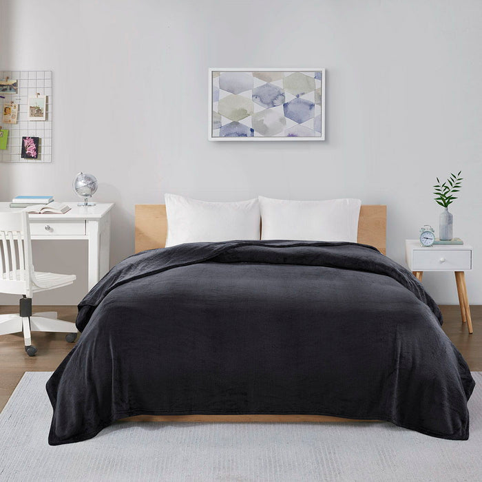 King Oversized Blanket - Black - Simple Home Plus