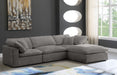 Cozy - 4 Piece Modular Sectional With Chaise - Simple Home Plus
