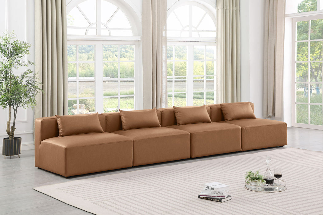 Cube - Modular 4 Seat Armless Sofa - Simple Home Plus