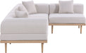 Laguna - 4 Piece 106.5" Upholstered Outdoor Patio Modular Sectional - Simple Home Plus