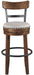 Valebeck - Tall Upholstered Swivel Barstool - Simple Home Plus