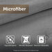 Quebec - Reversible Coverlet Set - Mocha - Simple Home Plus