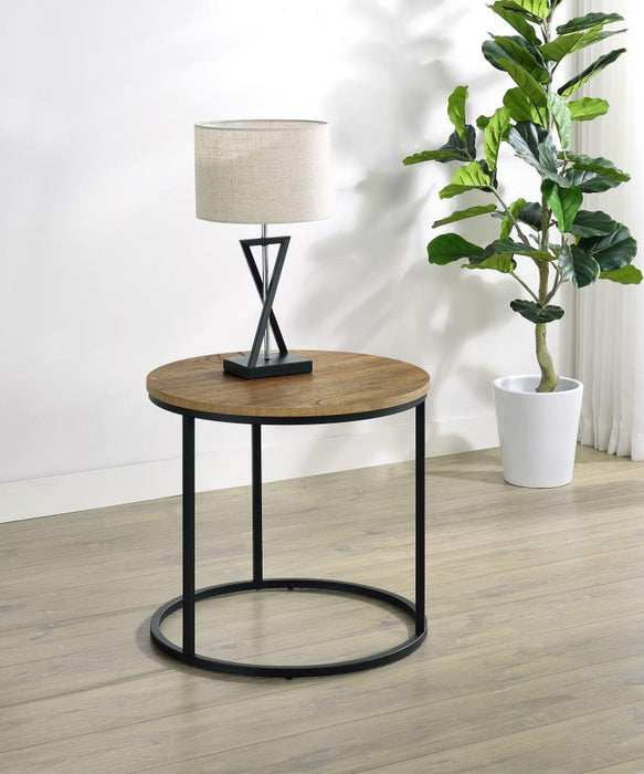 Lainey - Round Occasional Side End Table - Mango - Simple Home Plus