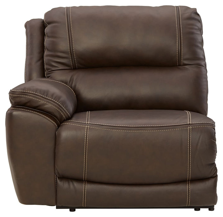 Dunleith - LAF Zero Wall Power Recliner - Chocolate - Simple Home Plus