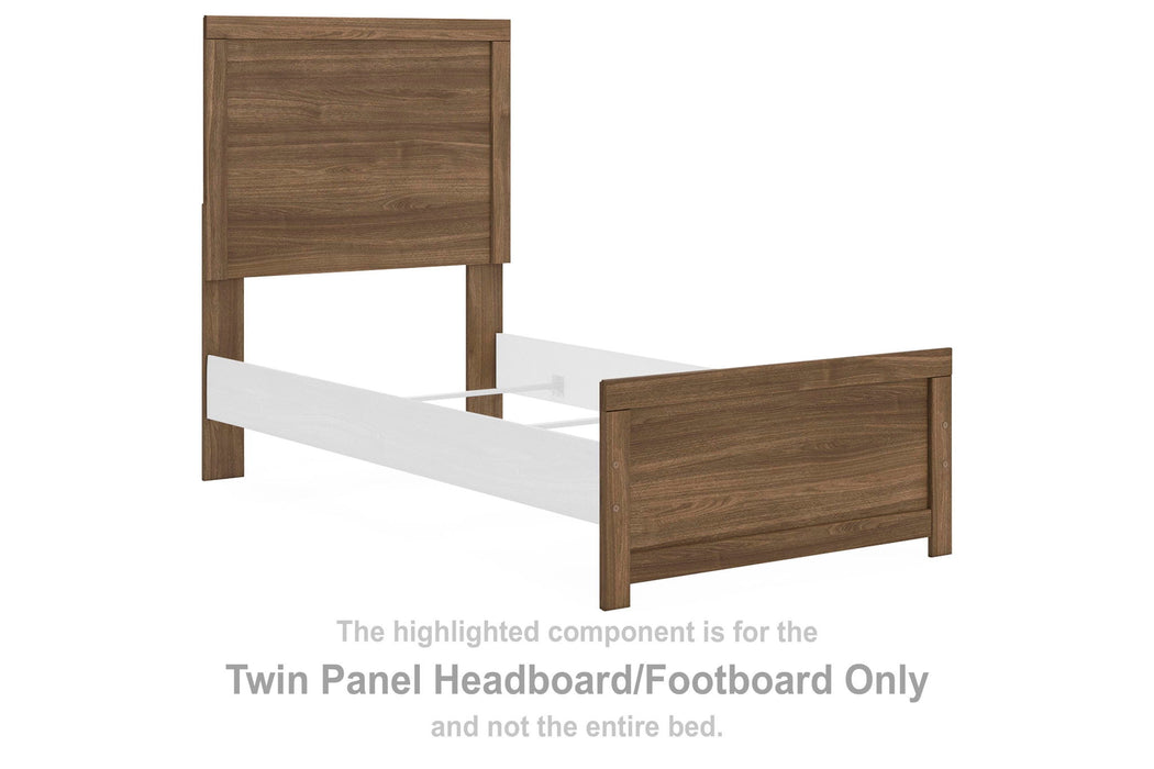 Broachmyn - Twin Panel Headboard/Footboard - Auburn - Simple Home Plus